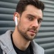 Бездротова Bluetooth гарнітура Hoco E63 Diamond business headset BT 5.0 White