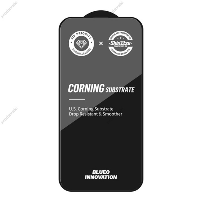 Захисне скло BLUEO Corning Gorilla HD Glass Anti-Static for iPhone 15 Pro