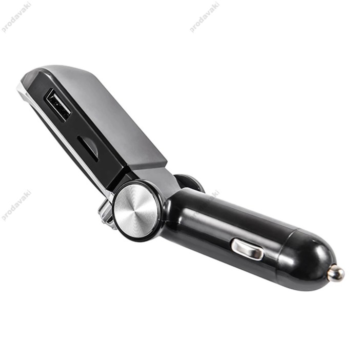 FM - трансмітер Earldom ET-M39 Car Charger 3.1A 2U Black