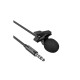 Мікрофон дротовий петличний HOCO L14 3.5мм Lavalier microphone 2m Black