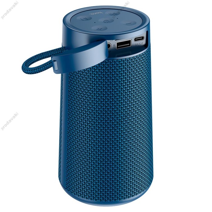 Портативна колонка Bluetooth HOCO HC13 Sports BT speaker 5W Navy Blue