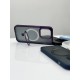 Чохол MATTE Guard ring / holder MagSafe Case for iPhone 15 Sierra Blue