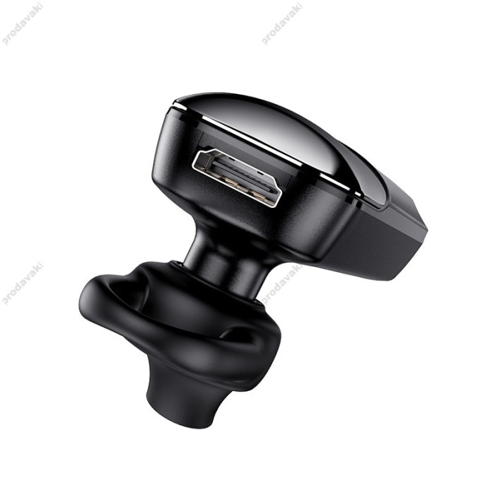 Бездротова Bluetooth гарнітура Hoco E57 Essential business headset BT 5.0 Black