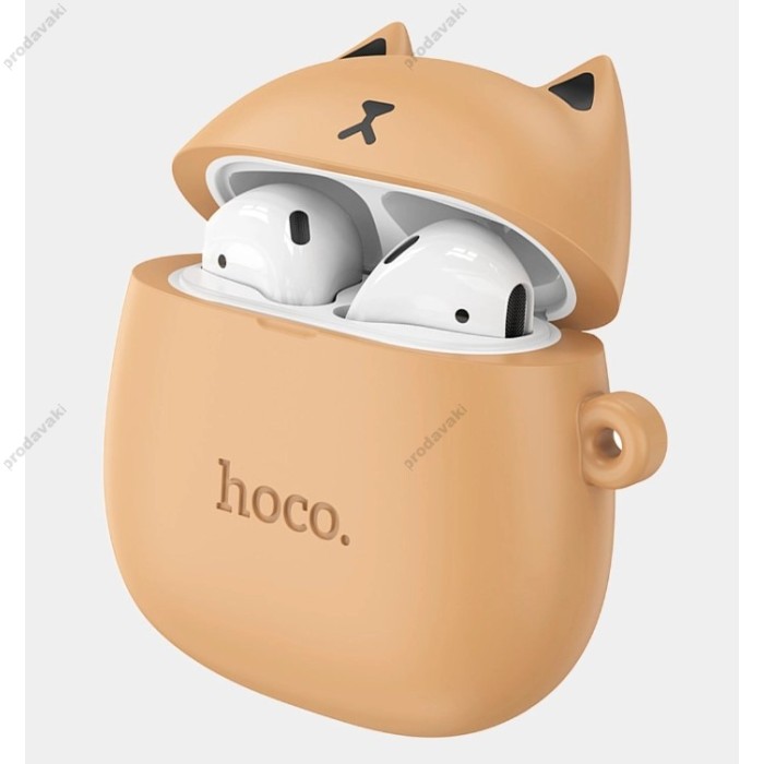Бездротові Bluetooth навушники Hoco EW45 True wireless stereo headset TWS Caramel cat