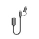Перехідник Adapter OTG USB-C & Micro To USB Earldom ET-OT84