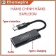 Перехідник Adapter MALE TYPE-C TO FEMALE TYPE-C & 3.5MM Earldom ET-OT29