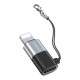 Перехідник Adapter Lightning To USB-C Earldom ET-TC17