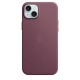 Чохол iPhone 15 FineWoven Case with MagSafe Mulberry