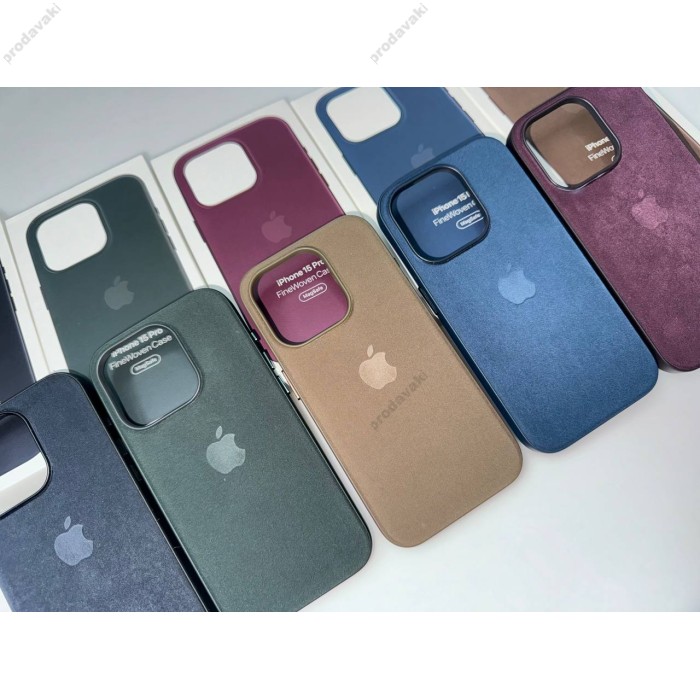 Чохол iPhone 15 Pro FineWoven Case with MagSafe Black