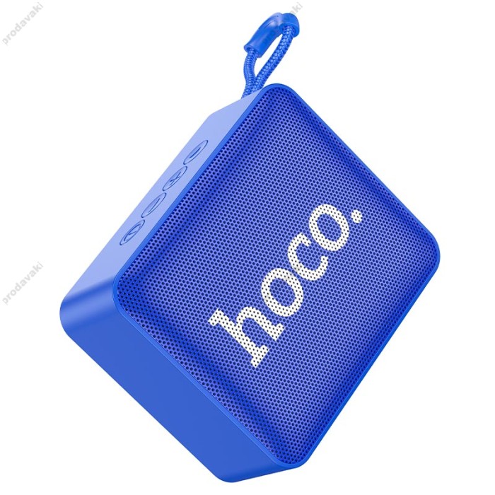 Портативна колонка Bluetooth HOCO BS51 Gold brick sports speaker 5W Blue