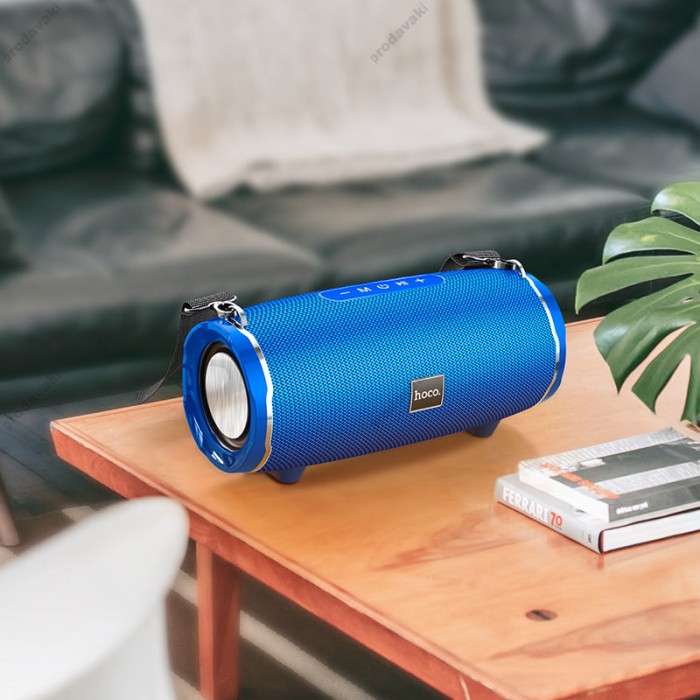 Портативна колонка Bluetooth HOCO HC5 Cool Enjoy sports BT speaker 30W Blue
