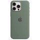 Чохол Silicone Case with MagSafe for iPhone 15 Pro Cypress