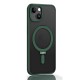 Чохол NEW Matte Guard MagSafe Ring Case for iPhone 14 Plus Dark Green