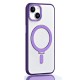Чохол NEW Matte Guard MagSafe Ring Case for iPhone 13 Deep Purple