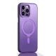 Чохол NEW Matte Guard MagSafe Ring Case for iPhone 14 Pro Deep Purple