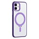 Чохол NEW Matte Guard MagSafe Ring Case for iPhone 12 Deep Purple