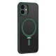 Чохол NEW Matte Guard MagSafe Ring Case for iPhone 12 Dark Green