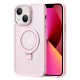 Чохол NEW Matte Guard MagSafe Ring Case for iPhone 15 Plus Pink
