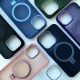Чохол NEW Matte Guard MagSafe Ring Case for iPhone 15 Plus White