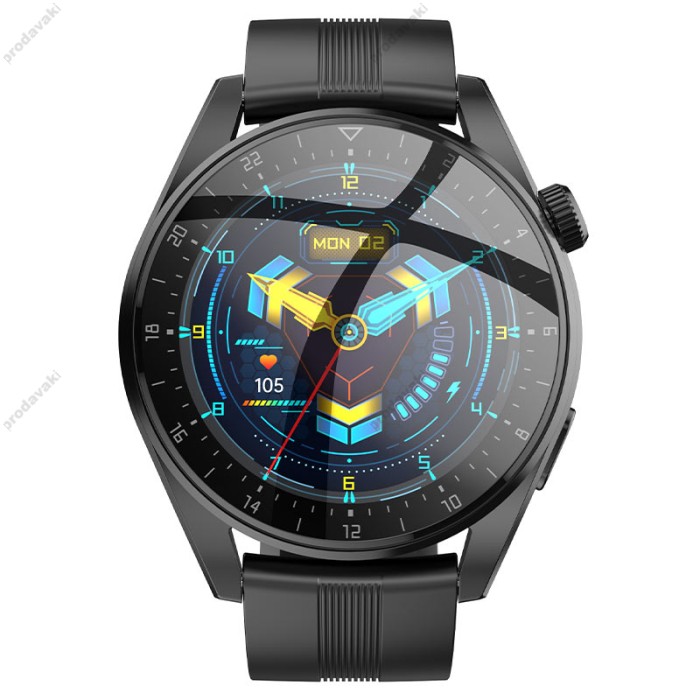 Смарт-годинник Smart HOCO Y9 Smart sports watch (Call Version) black