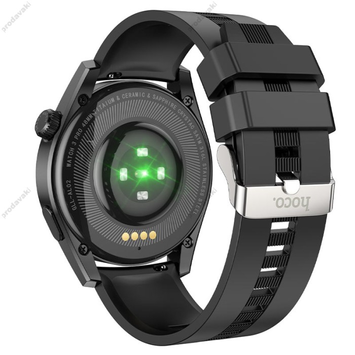 Смарт-годинник Smart HOCO Y9 Smart sports watch (Call Version) black