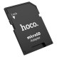 Картридер Адаптер HOCO HB22 TF to SD card holder Чорний