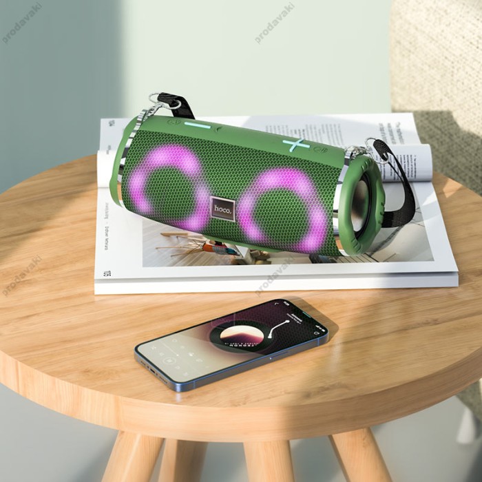 Портативна колонка Bluetooth HOCO HC12 Sports BT speaker 10W Green