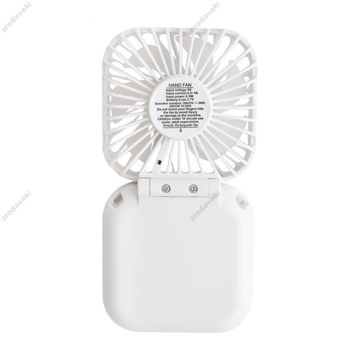 Портативний вентилятор CH mini-8 800mAh white