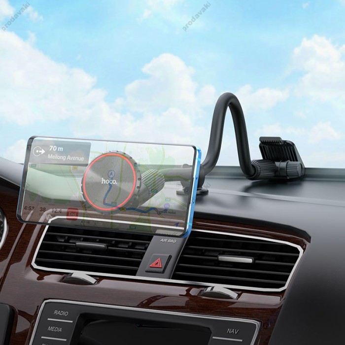 Автомобільний тримач Hoco CA99 City windshield magnetic car holder Black