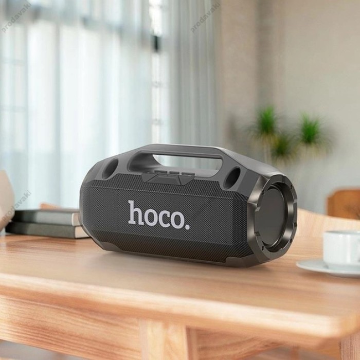 Портативна колонка Bluetooth Hoco HA3 Drum outdoor speaker 50W Black