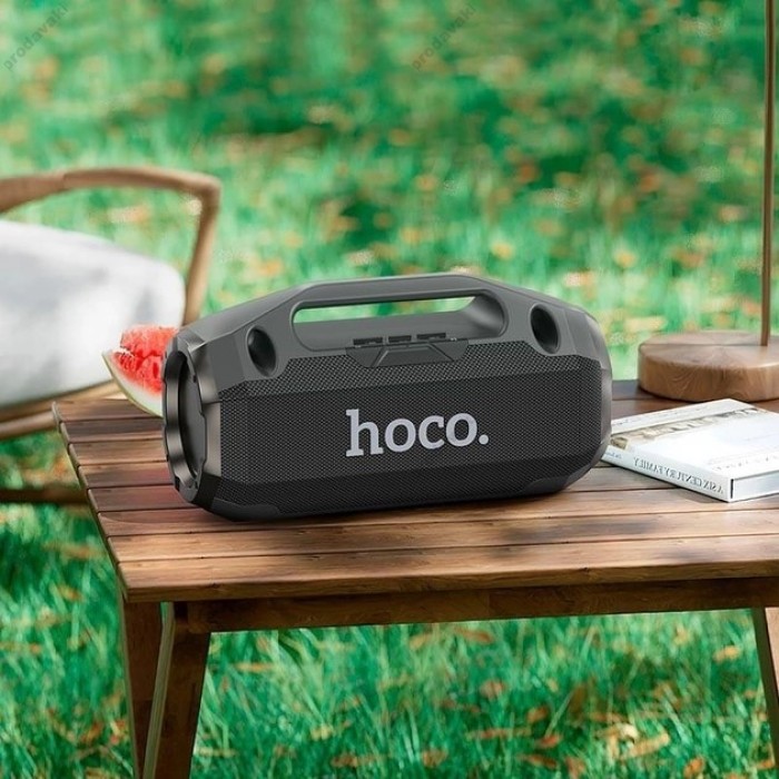 Портативна колонка Bluetooth Hoco HA3 Drum outdoor speaker 50W Black