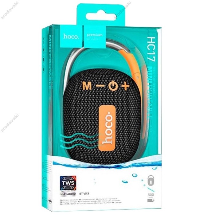 Портативна колонка Bluetooth Hoco HC17 Easy Joy Sports 5W Black