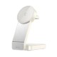 Бездротовий зарядний пристрій Magnetic Wireless Charger 3 in 1 Hoco CQ3 milky white
