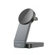 Бездротовий зарядний пристрій Magnetic Wireless Charger 3 in 1 Hoco CQ3 Black