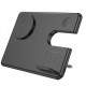 Бездротовий зарядний пристрій Magnetic Wireless Charger 3 in 1 Hoco CQ1 Geek folding for iWatch black