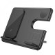 Бездротовий зарядний пристрій Wireless Charger 3 in 1 Hoco CQ2 SAM Watch black