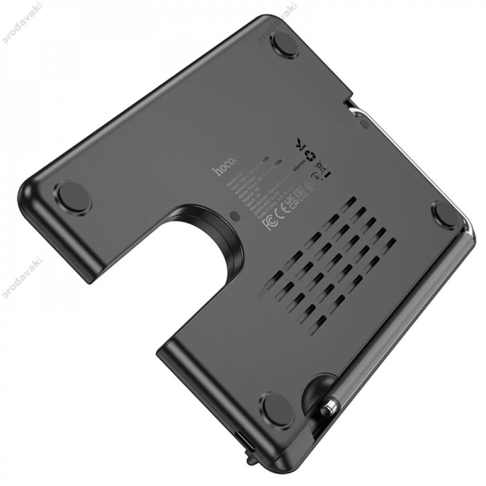 Бездротовий зарядний пристрій Wireless Charger 3 in 1 Hoco CQ2 SAM Watch black