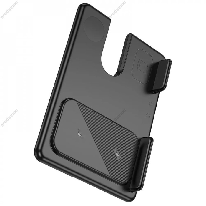 Бездротовий зарядний пристрій Wireless Charger 3 in 1 Hoco CQ2 SAM Watch black