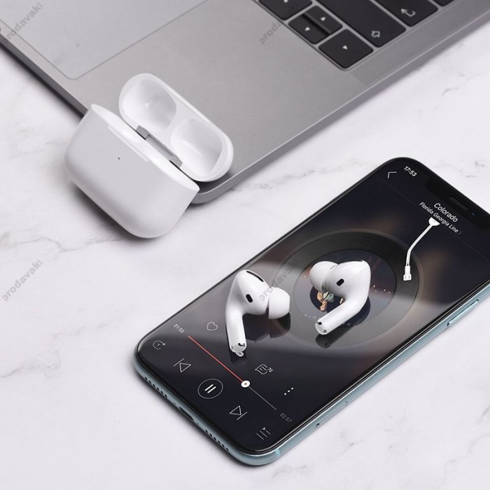 Бездротові Bluetooth навушники HOCO EW04 Plus series tru wireless headset BT 5.1 White