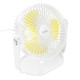 Портативний вентилятор HOCO F14 multifunctional powerful desktop fan White