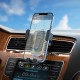 Автомобільний тримач Hoco CA103 vertical and horizontal air outlet gravity car holder Black