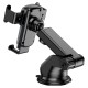 Автомобільний тримач Hoco CA104 vertical and horizontal telescopic gravity vehicle holder Black