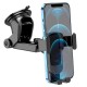 Автомобільний тримач Hoco CA104 vertical and horizontal telescopic gravity vehicle holder Black
