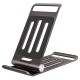 Настільна підставка HOCO PH49 Elegant metal folding desktop holder Gray