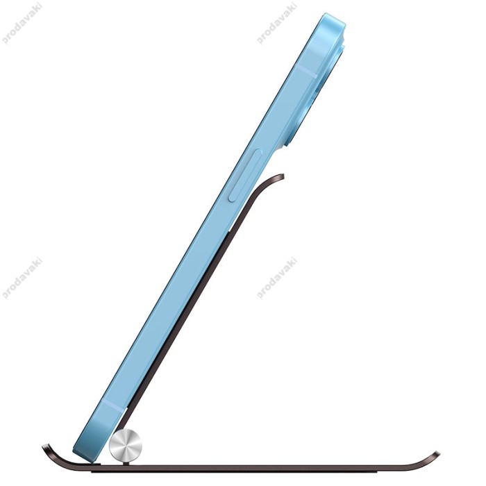Настільна підставка HOCO PH49 Elegant metal folding desktop holder Gray