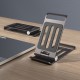 Настільна підставка HOCO PH49 Elegant metal folding desktop holder Gray