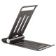 Настільна підставка HOCO PH49 Elegant metal folding desktop holder Gray