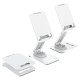 Настільна підставка Hoco PH48 Fun dual axis 360 rotating tablet desktop holder White