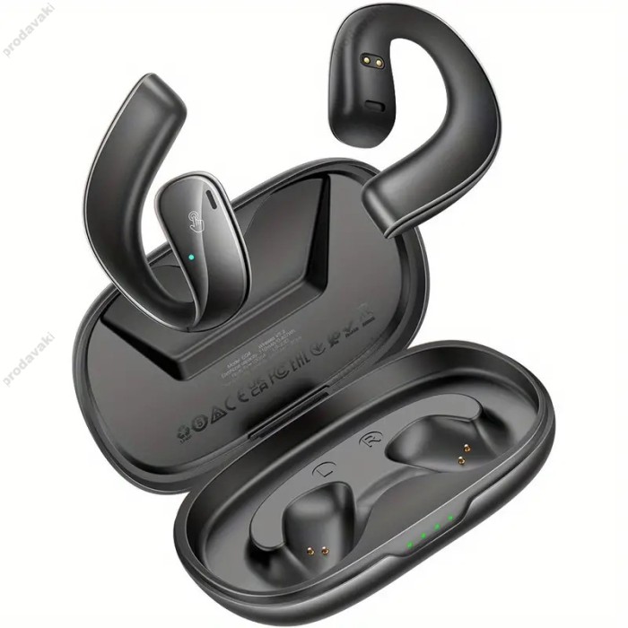 Бездротові Bluetooth навушники  HOCO EQ4 Graceful true wireless headset BT 5.3 Black