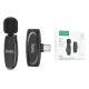Бездротовий мікрофон Hoco L15 Type-C Wireless Digital Microphone Crystal lavalier Black